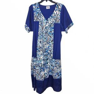 RM MALUMI of Hawaii VintageHouse Dress MuuMuu